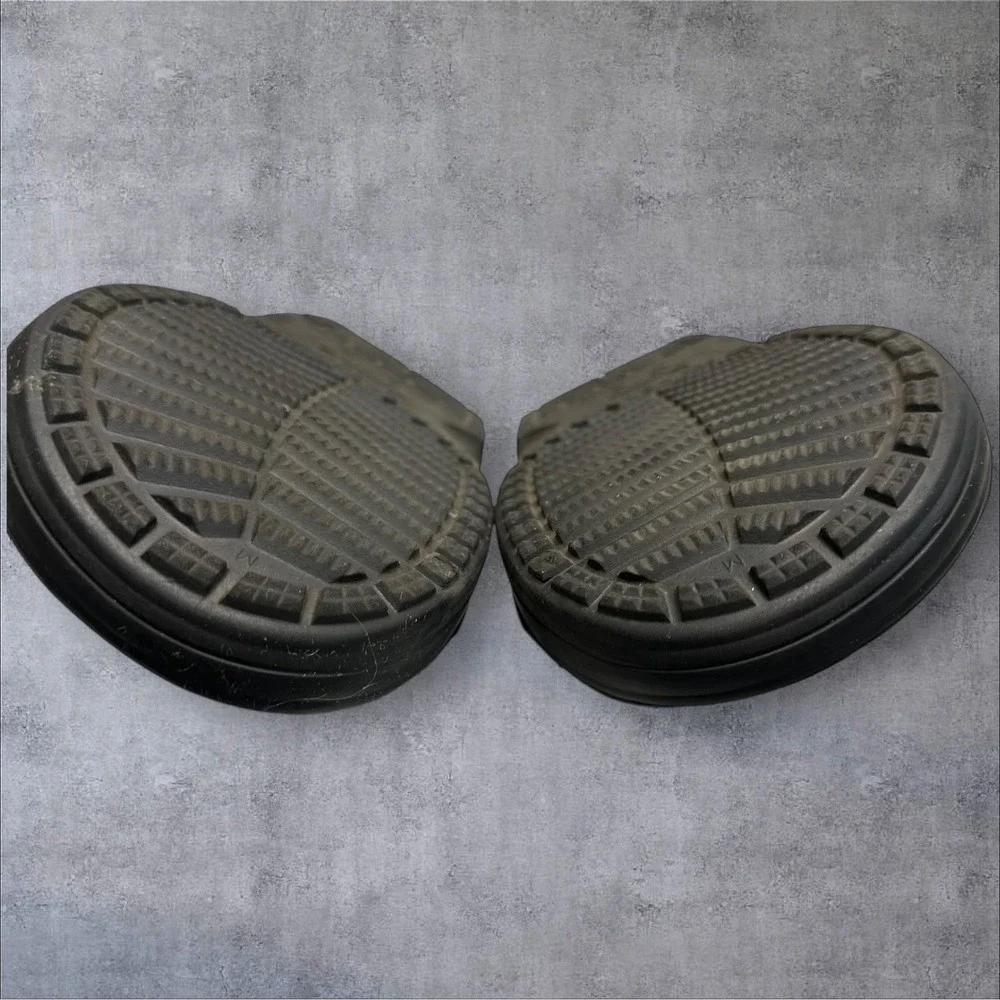 Crocs Iconic Comfort Black Rubber Slides Sandals Men's 9 Women's 11 Starwars